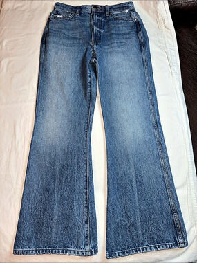 KHAITE Gabbie  Wide Leg Jeans Size 28